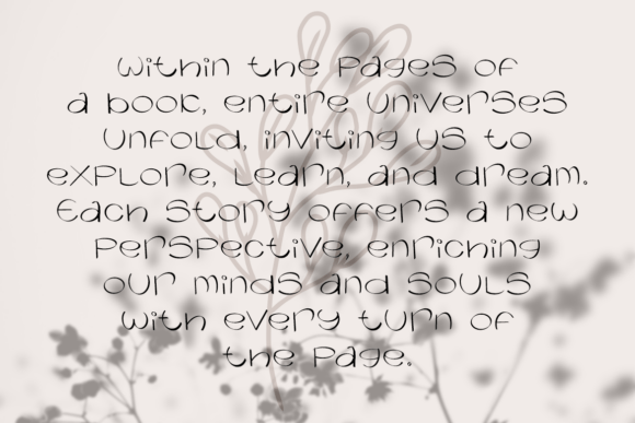 Graphora Font - Preview 3