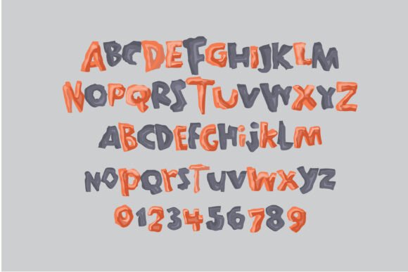 Gravestones Font PNG with transparent background - Preview 6