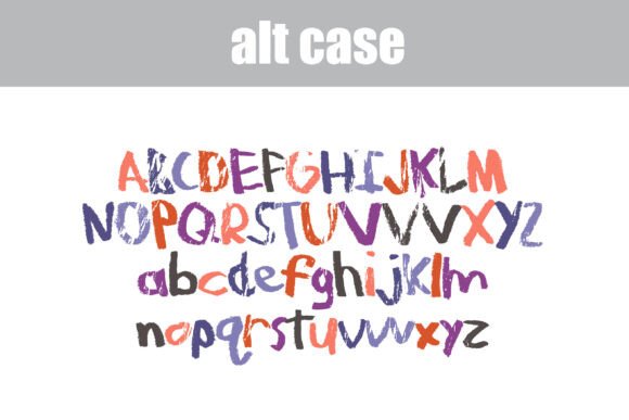 Halloween Chalk Font - Preview 4