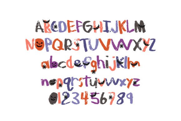 Halloween Chalk Font - Preview 5