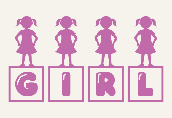 Kids Block Font PNG with transparent background - Preview 2