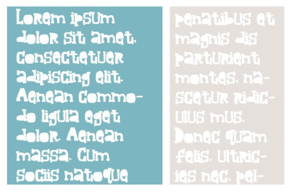 Monstrosity More Font PNG with transparent background - Preview 2