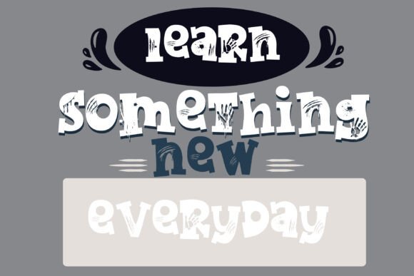 Nerve Fright Font PNG with transparent background - Preview 4