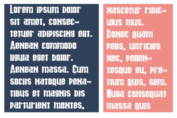 Nincaberry Scary Font PNG with transparent background - Preview 2