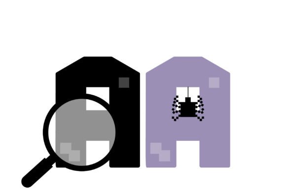 Pixelcraft Poltergeist Font PNG with transparent background - Preview 3