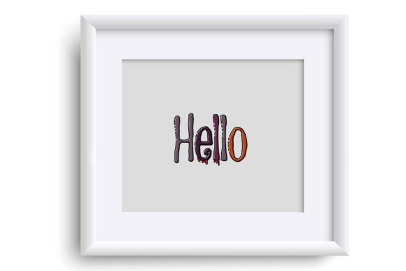 Scary Smash Font PNG with transparent background - Preview 2