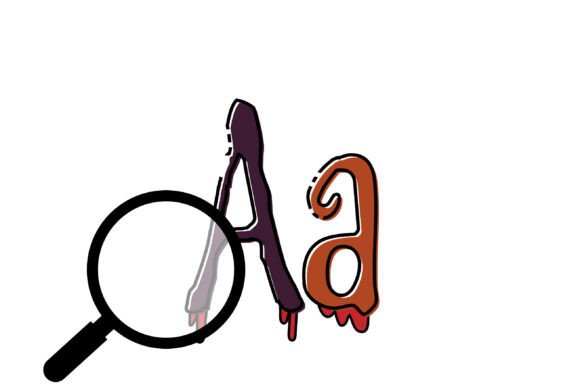 Scary Smash Font PNG with transparent background - Preview 3