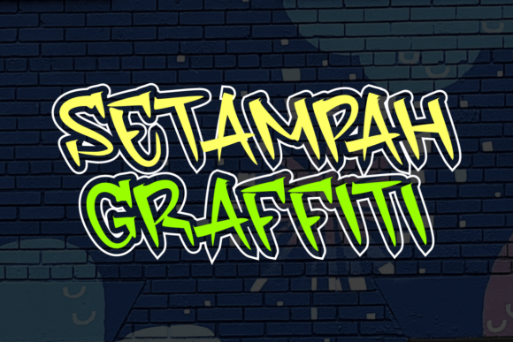 Setampah Font PNG with transparent background - Preview 1