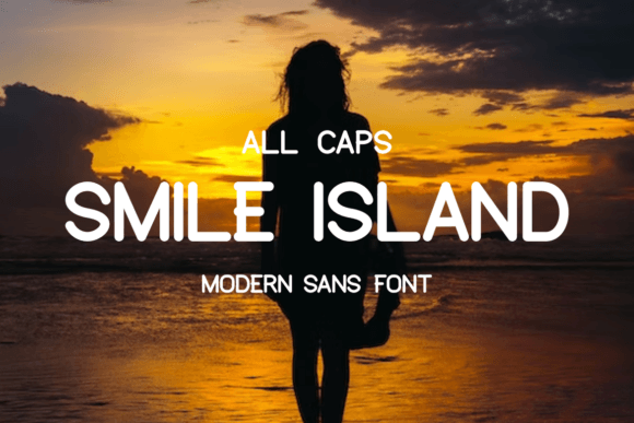 Smile Island Font PNG with transparent background - Preview 2