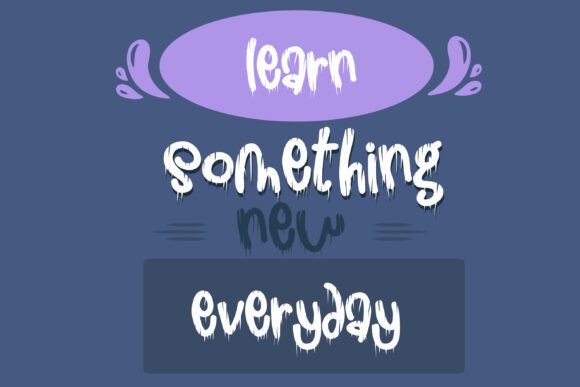 Snogberry Scary Font font preview - 3