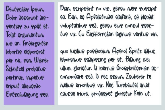 Snogberry Scary Font font preview - 4