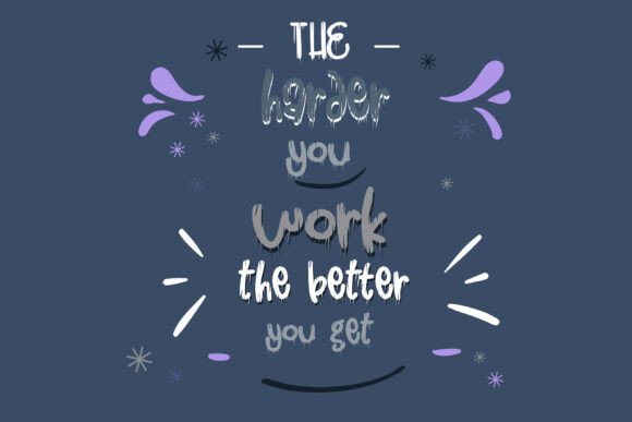 Snogberry Scary Font font preview - 6