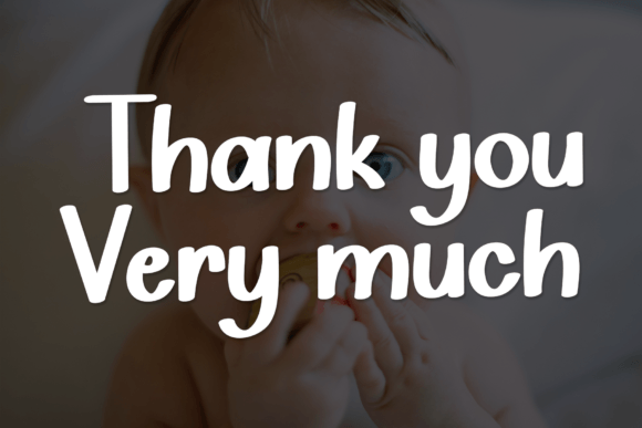 Baby Milestone Font PNG with transparent background - Preview 6