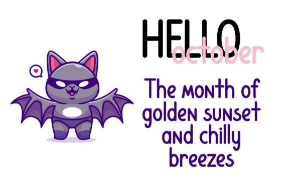 Bubble Bats Font - Preview 3