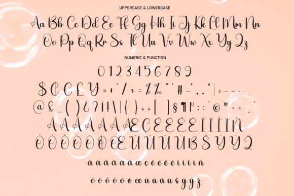 Bubly Font - Preview 6