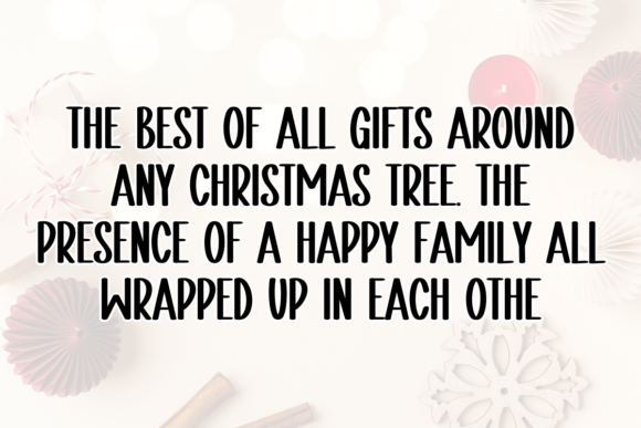 Charming Christmas Font - Preview 1