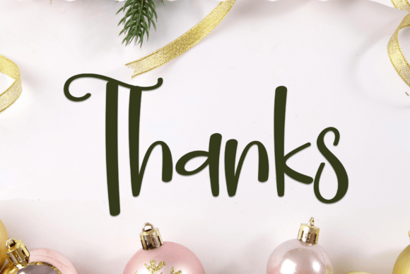 Christmas Font - Preview 5