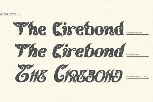 Cirebond Font - Preview 5