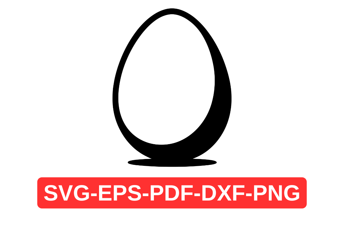 Cute Egg SVG File, Easter Egg Cut File Graphic by Artful Assetsy ...