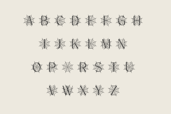 Elegant Spider Font - Preview 1