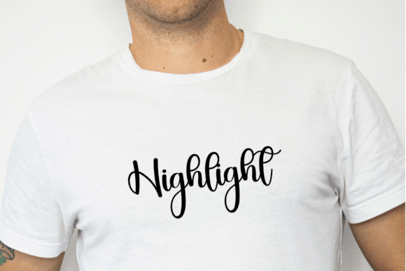 Midnight Saturday Font PNG with transparent background - Preview 3