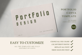 PORTFOLIO CANVA TEMPLATE Graphic by The Little Lily Studio · Creative ...