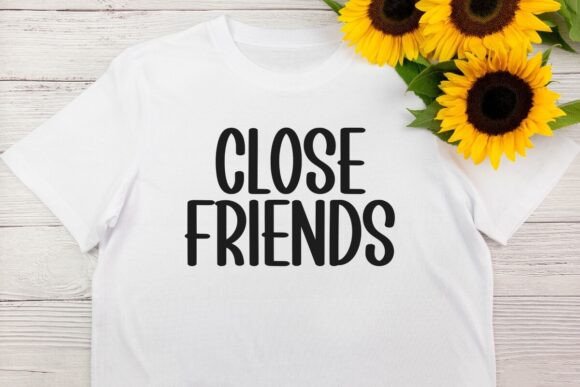 Simple Flowers Font PNG with transparent background - Preview 2