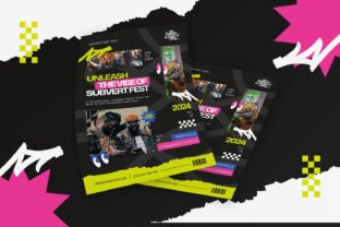 Subvert Fest - Flyer Template Graphic by Streakside · Creative Fabrica