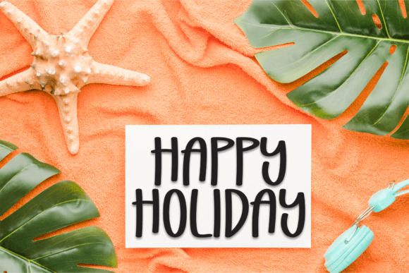 Birthday Christmas Font PNG with transparent background - Preview 3