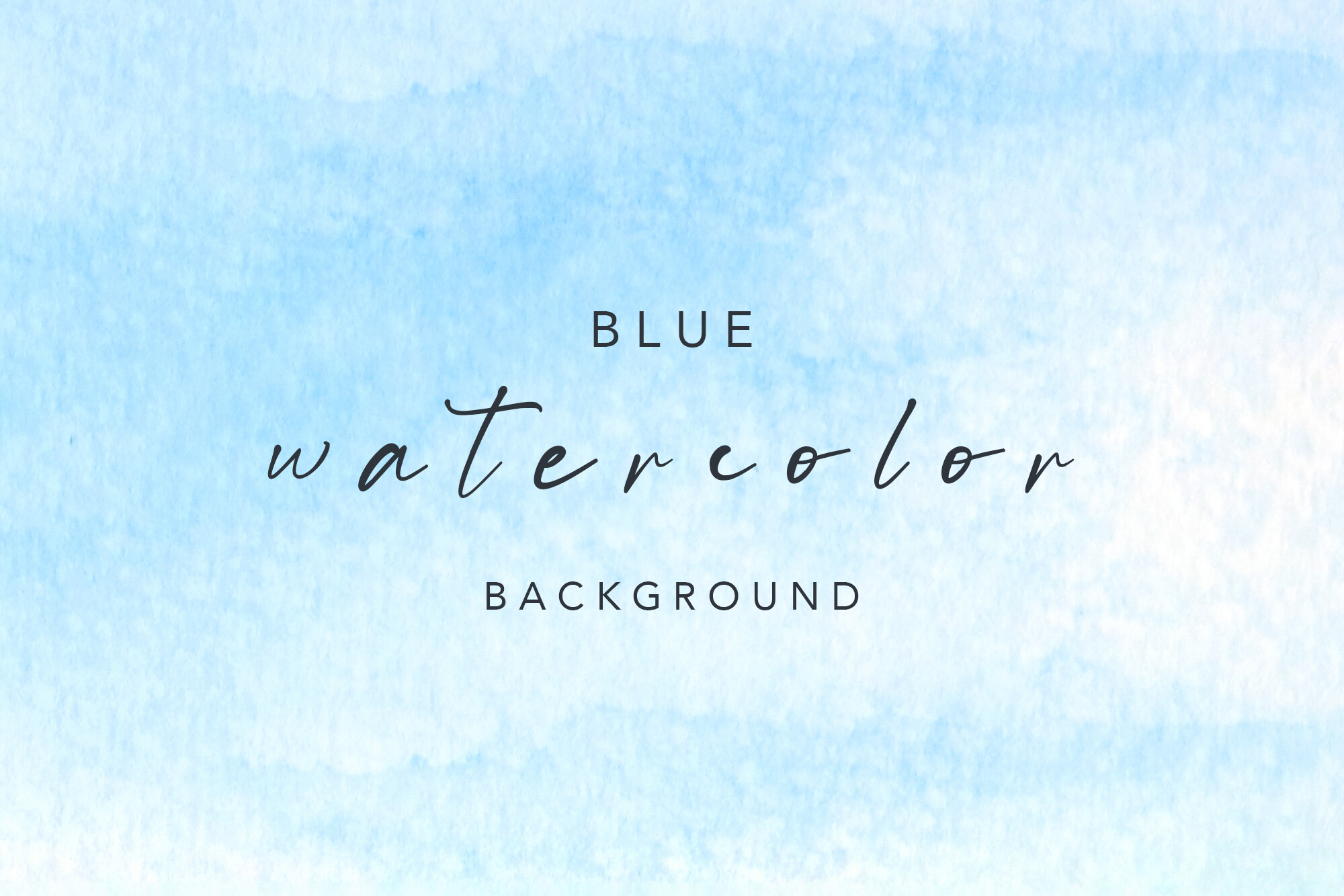 Blue Watercolor Background