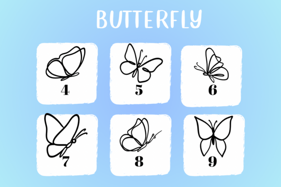 Butterfly Font - Preview 3
