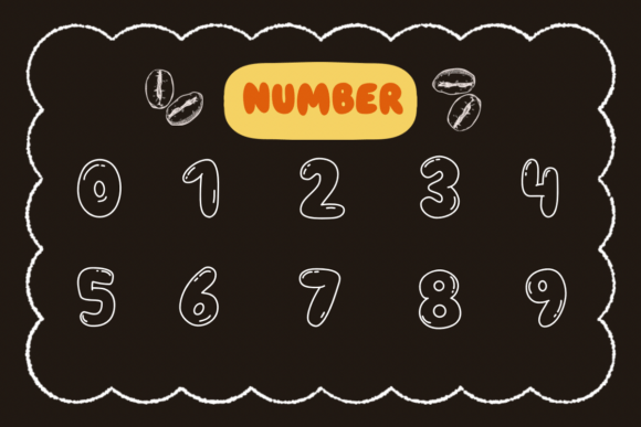 Coffee Font - Preview 3