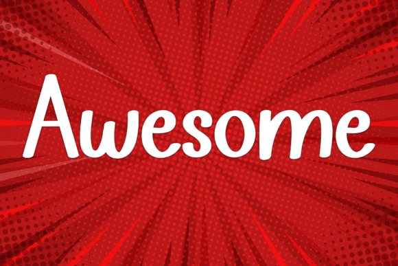 Comic Lover Font - Preview 1