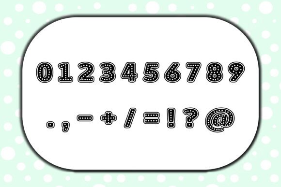Dot Lover Font - Preview 2