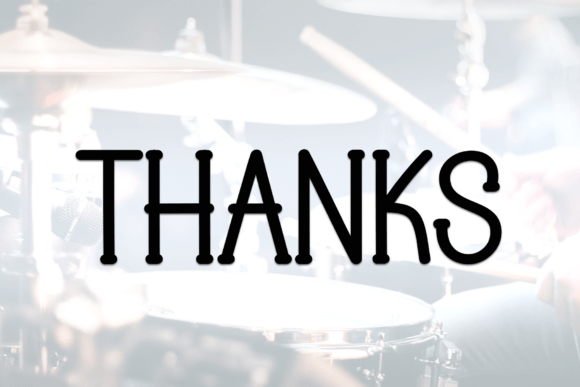 Drummer Font - Preview 5