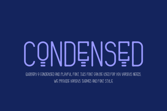Ghobery Font PNG with transparent background - Preview 1