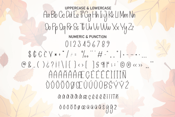 Happy Autumn Font - Preview 6
