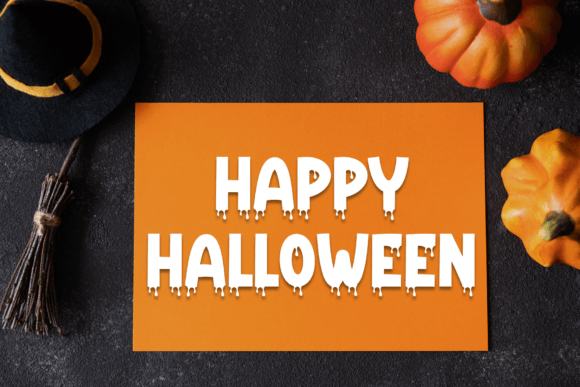 Horror House Font PNG with transparent background - Preview 3