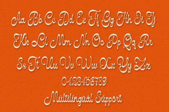 Lady Bird Font PNG with transparent background - Preview 6
