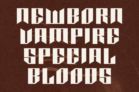 Malciq Font PNG with transparent background - Preview 2
