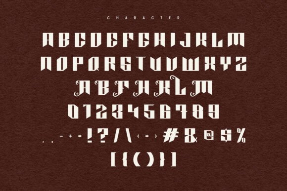 Malciq Font PNG with transparent background - Preview 5