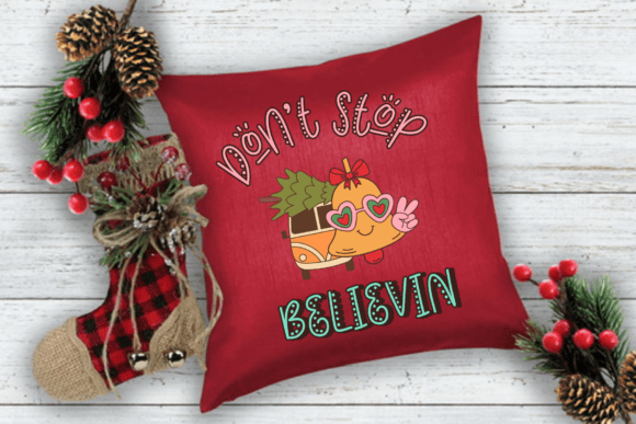 Merry and Bright Font PNG with transparent background - Preview 3