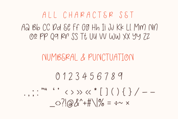 Merry and Bright Font PNG with transparent background - Preview 5