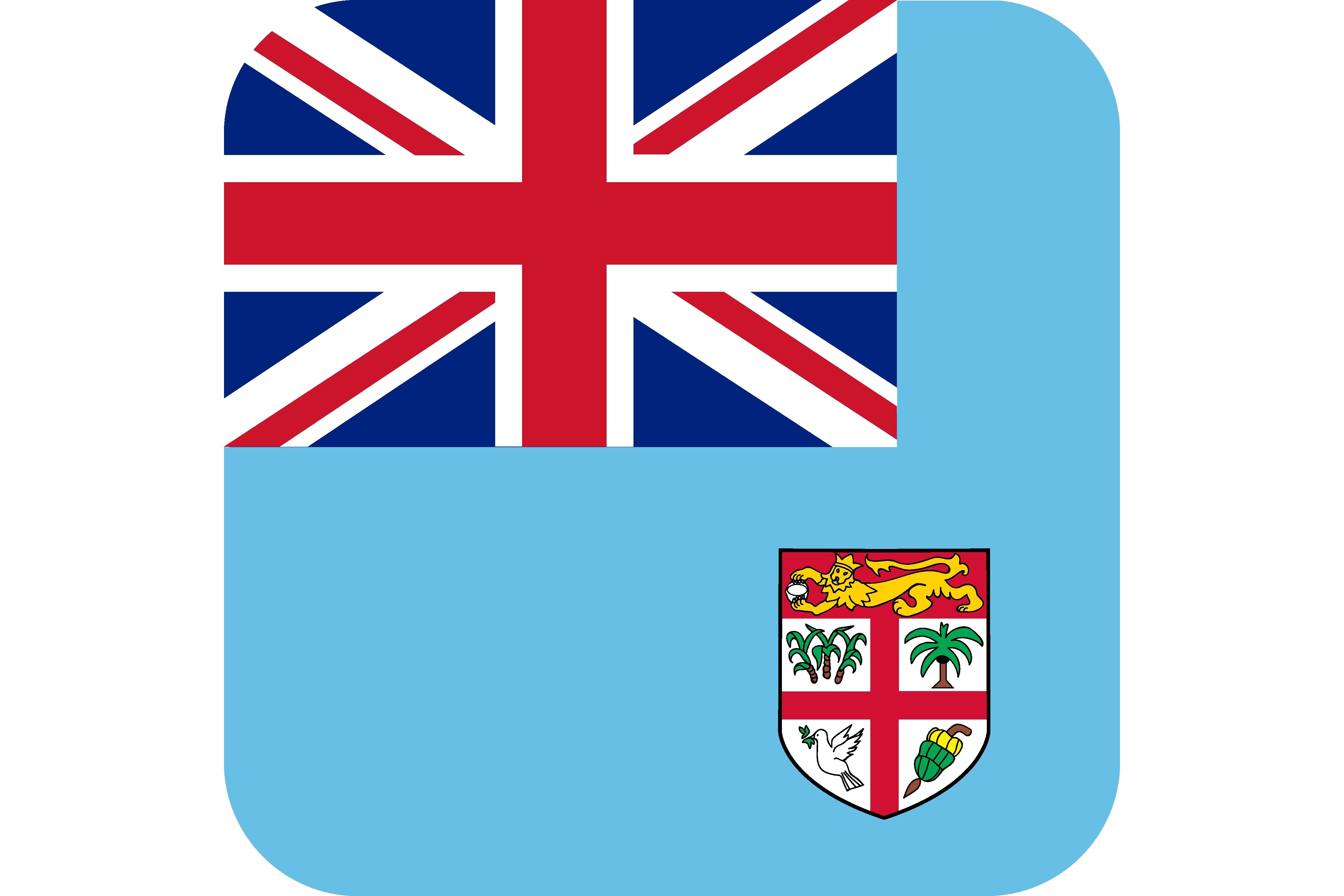 Vector Icon with Fiji Flag. National Sym Graphic by pch.vector ...
