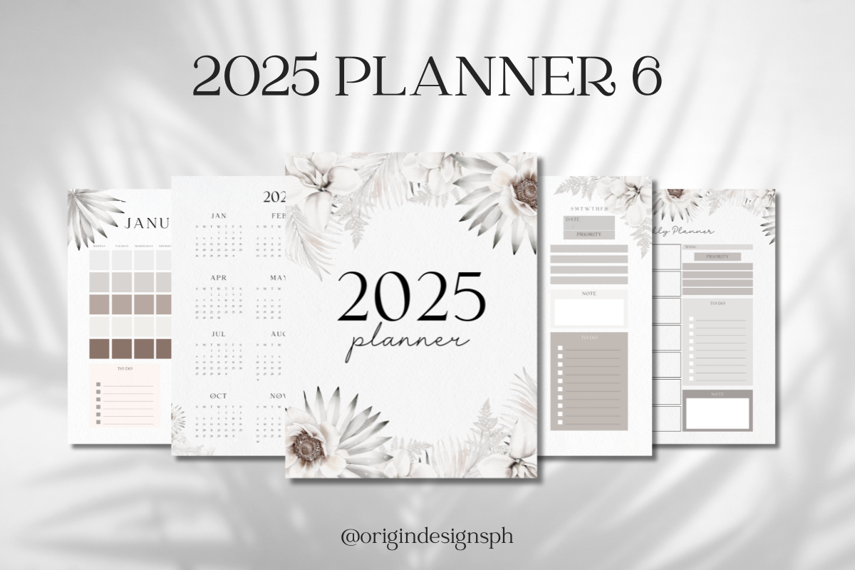 2025 Planner - PLR - Printable