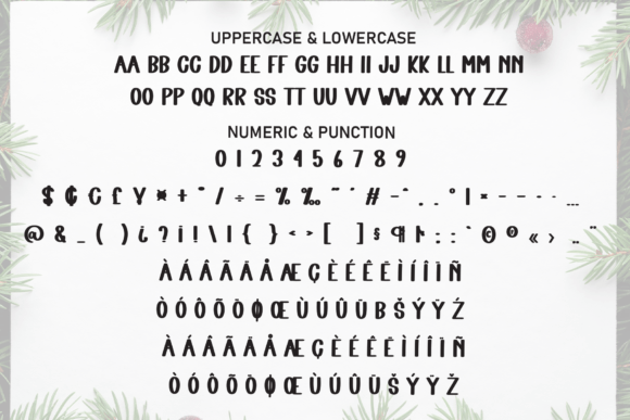 Alphabet Font - Preview 6