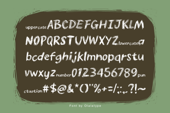 Autumn Line Font - Preview 1