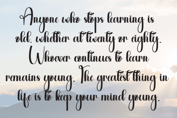 Brighteen Font - Preview 5