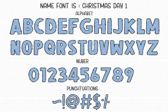 Christmas Day Font - Preview 1