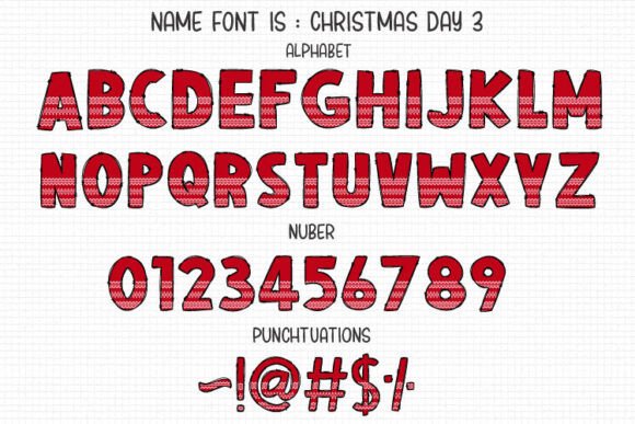 Christmas Day Font - Preview 3